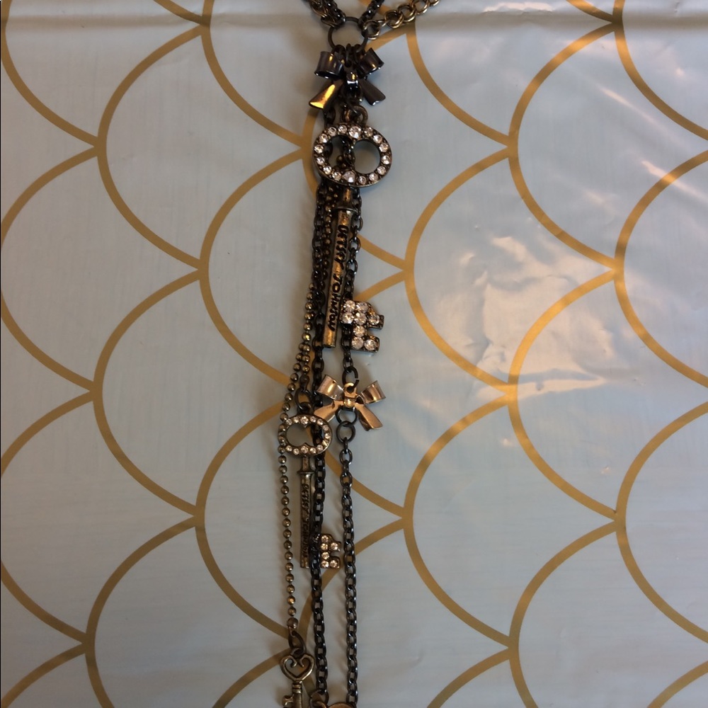 Betsey Johnson Steampunk Goth Style Necklace
